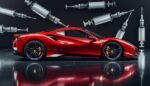 Geldanlage: ein Ferrari ist einzigartig und unverwechselbar, im Gegensatz zu den nachahmbaren Abnehmspritzen von Novo Nordisk